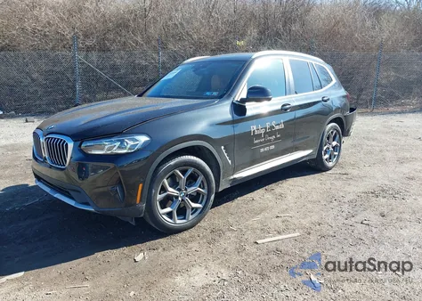 2024 BMW X3 from USA, damaged, VIN 5UX53DP03R9X02816